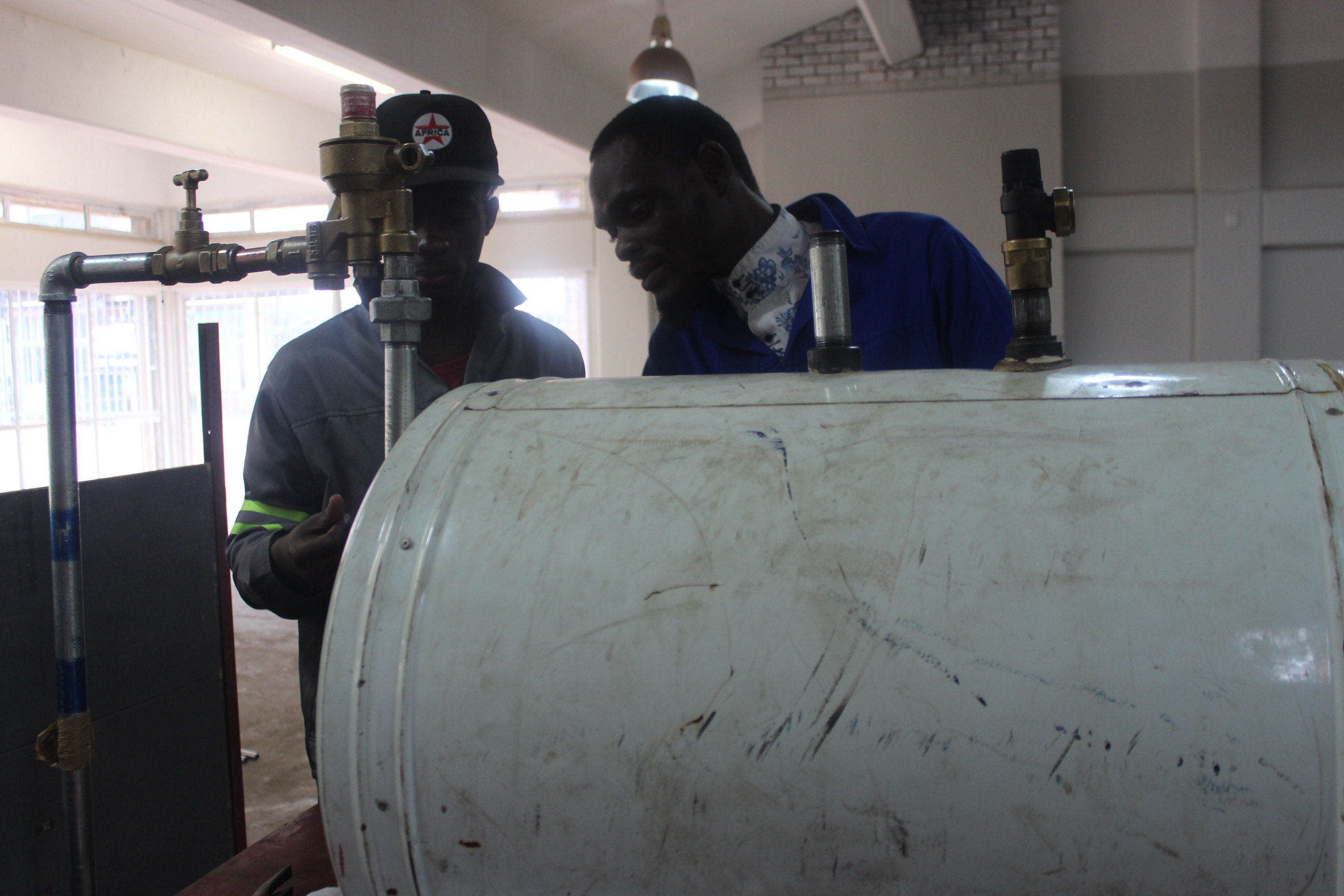 Introduction to plumbing at Outreach Foundation